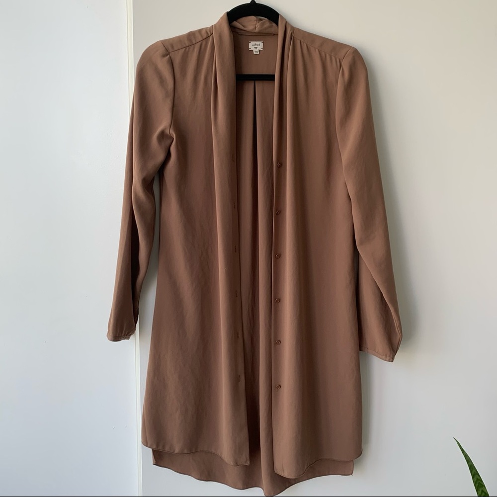 Aritzia Brown Duster